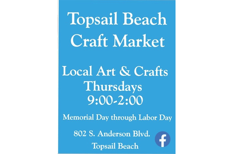 2024 Topsail Beach Special Events | Craft Market | Historical Society of Topsail Island | Missiles and More Museum | Topsail Island Events | Historical Assembly Building | Autumn With Topsail Festival
