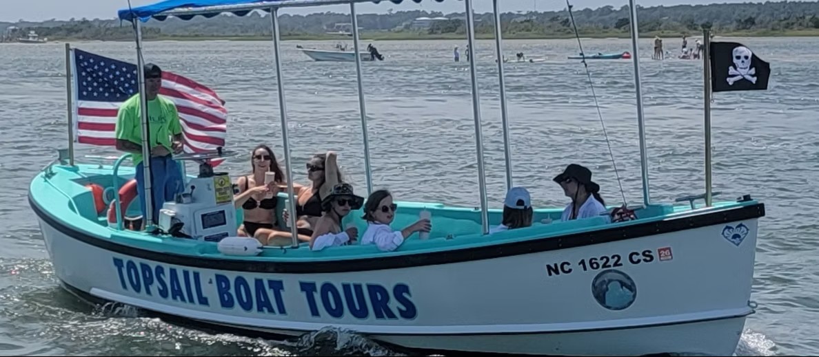 Pirate Fishing and Cruise Boats | Topsail Boat Tours