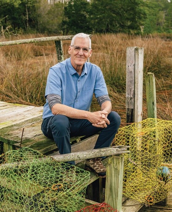 David Cecelski with oyster cages | Luncheon Lecture | A History of Oysters and Oystering on North Carolina Coast AJ Hemphill | September 10, 2026 | Luncheon Lecture